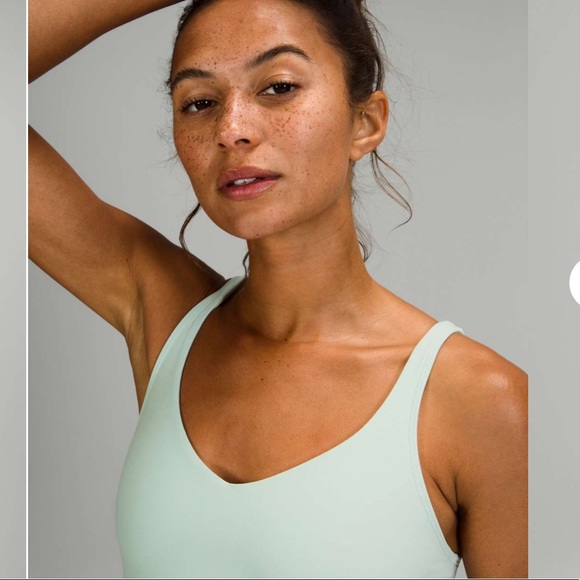 Unavailable Color!! Lululemon align tank delicate mint, size 12 - Picture 3 of 11